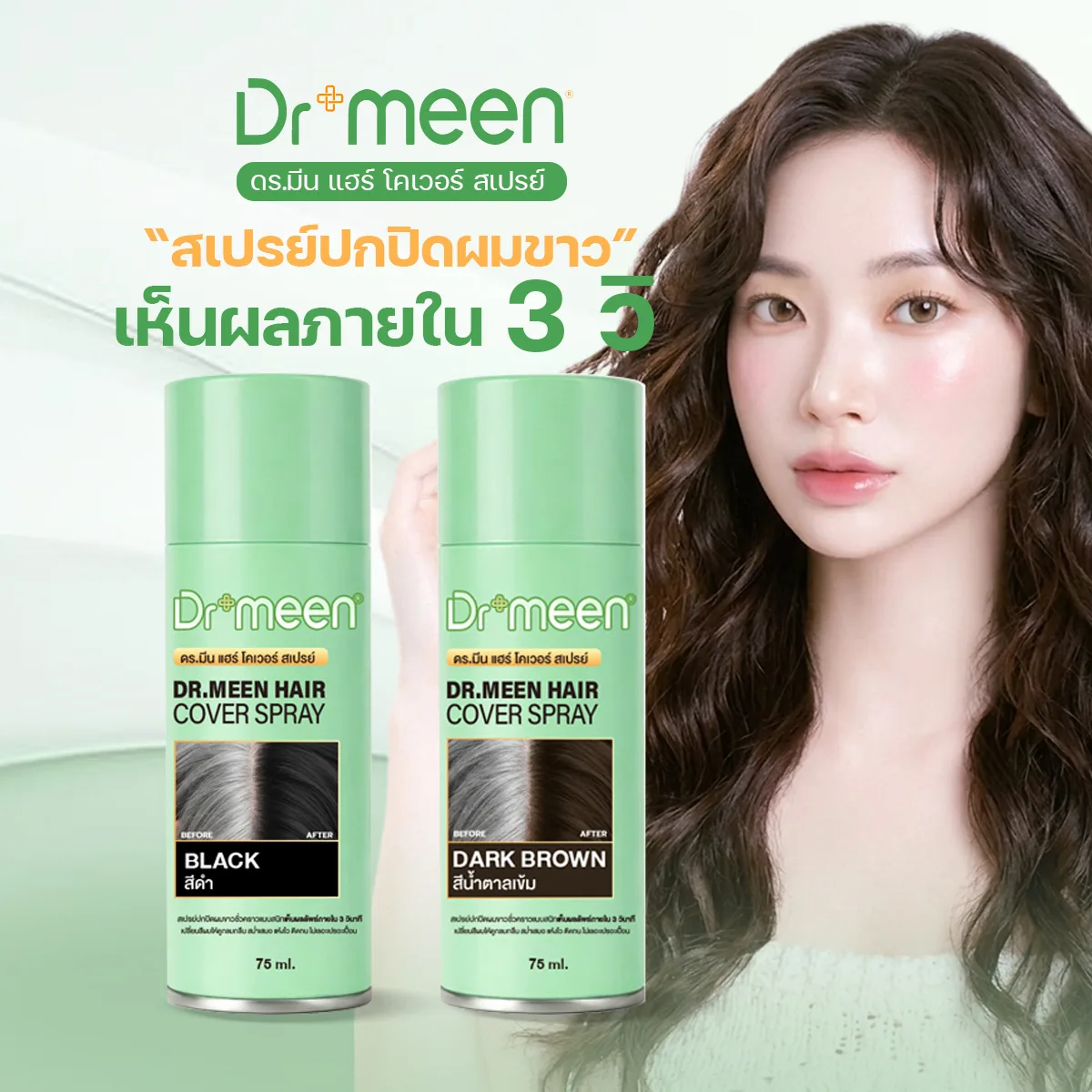 สเปรย์ปิดหงอก